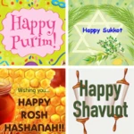 jewish festival greetings: pho android application logo